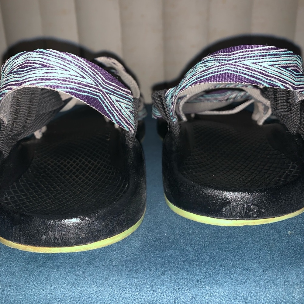 Chaco Zx/2 Double Strap Toe Loop Vibram Sandals 8 - image 3